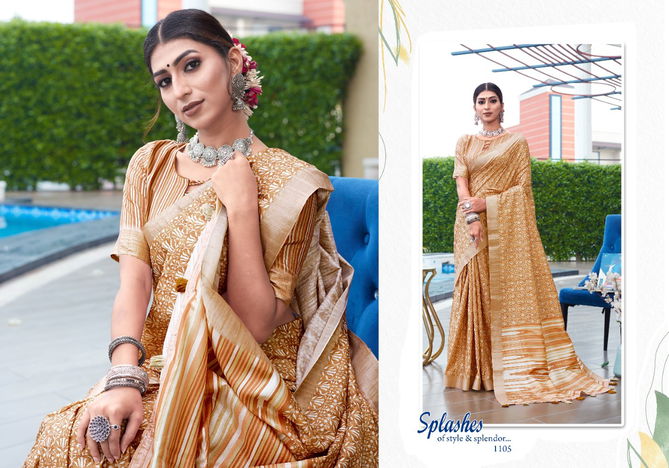 Tanishka Digital1 Festive Wear Wholesale Banarasi Silk Sarees Catalog